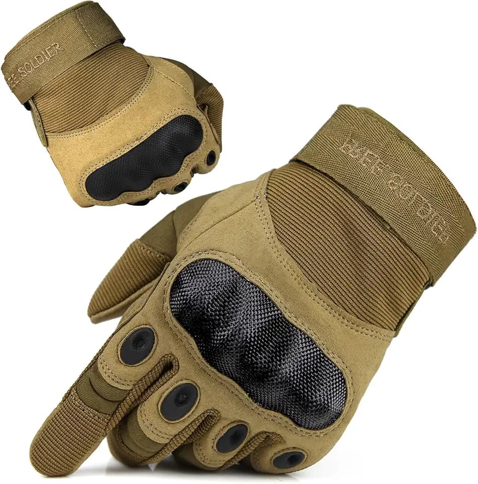 FREE SOLDIER Outdoor Handschuhe Herren Taktische Trainings Motorradhandschuhe Kletter Tactical Handschuhe Halbfinger Vollfinger Handschuhe Gilt für Radfahren Airsoft Militär Paintball