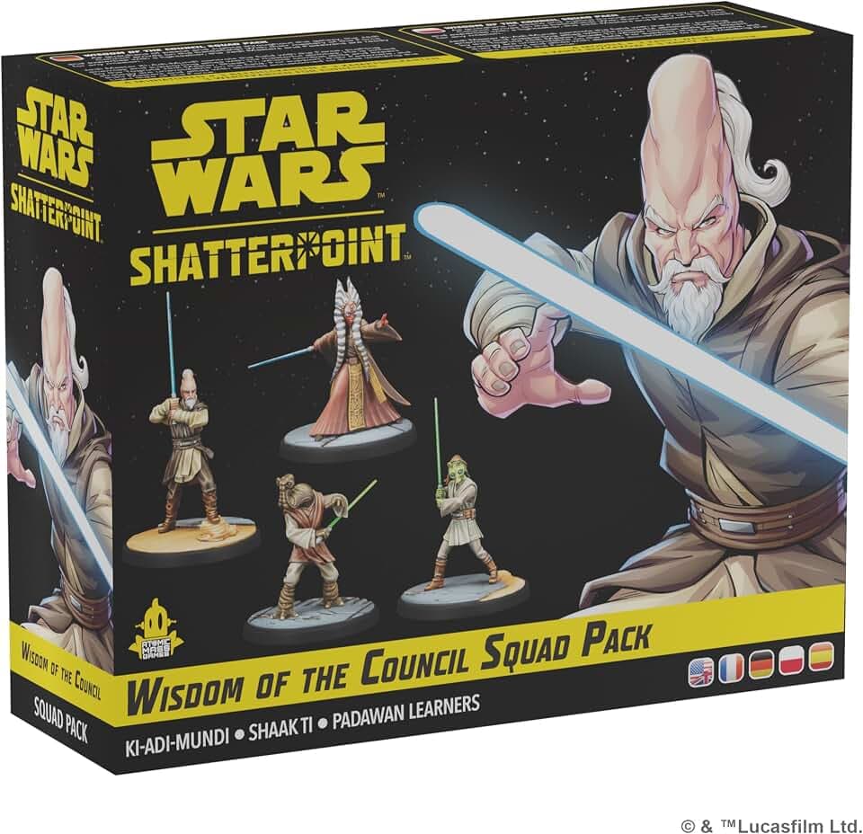 Asmodee, Star Wars: Shatterpoint – Wisdom of the Council, Squad Pack