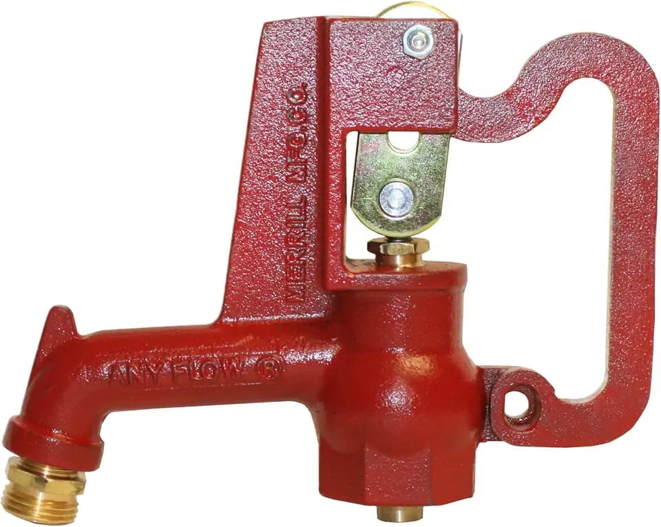 Merrill MFG GNL-120 Any Flow 3/4" No-Lead Head Assembly – Replacement Hydrant Head for Any Flow 3/4 Inch Frost-Proof Yard Hydrants, Durable Powder-Coated Cast Iron