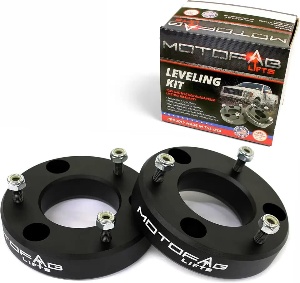MotoFabLifts F150-1.5 - 1.5 in Front Leveling Lift Kit That is compatible with F150