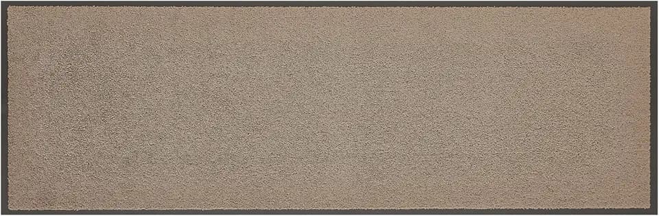 andiamo Fußmatte Verdi - Schmutzfangmatte für den Hauseingang - ideal als Fußmatte innen oder als Fußabtreter im überdachten Außenbereich - Fußabstreifer für Haustür 60 x 180 cm Taupe