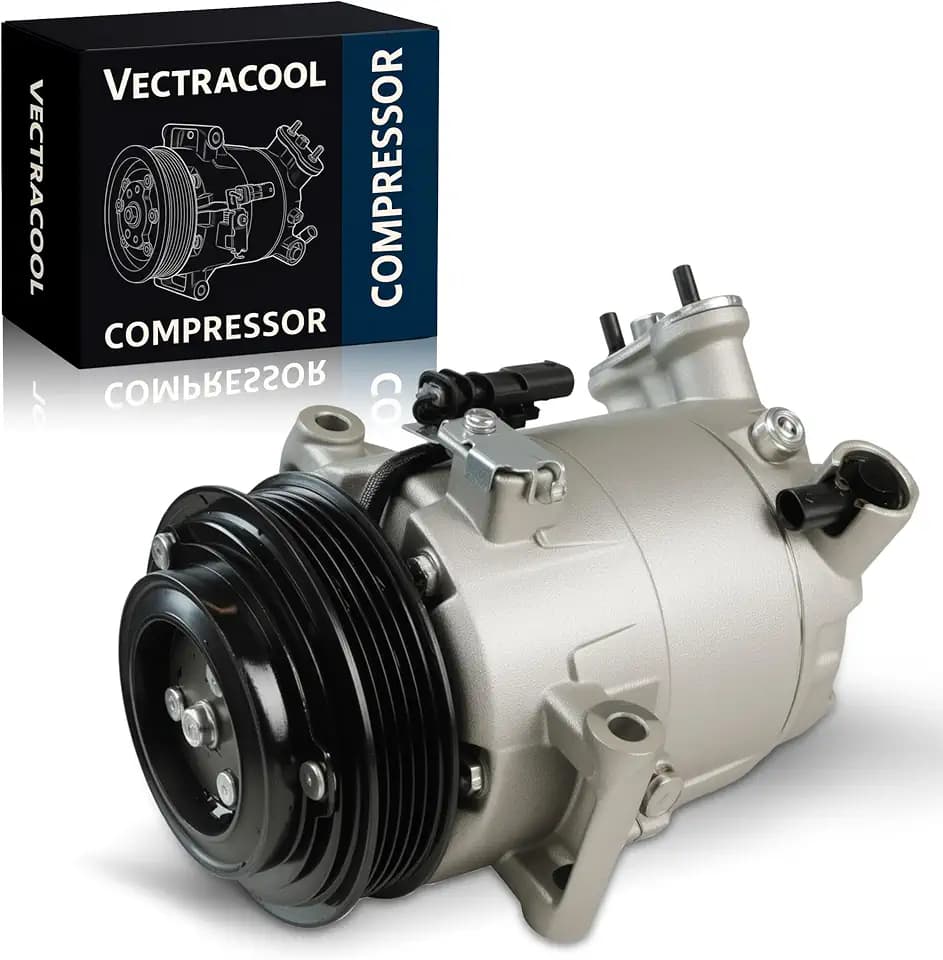 CO-11483C Air Conditioning A/C Compressor Compatible with Chevrolet Colorado 2015-2021 2.5L, Equinox 2018-2021 1.5L; Compatible with GMC Canyon 2015-2021 2.5L Replacement # 23106025 AIH299 1522380