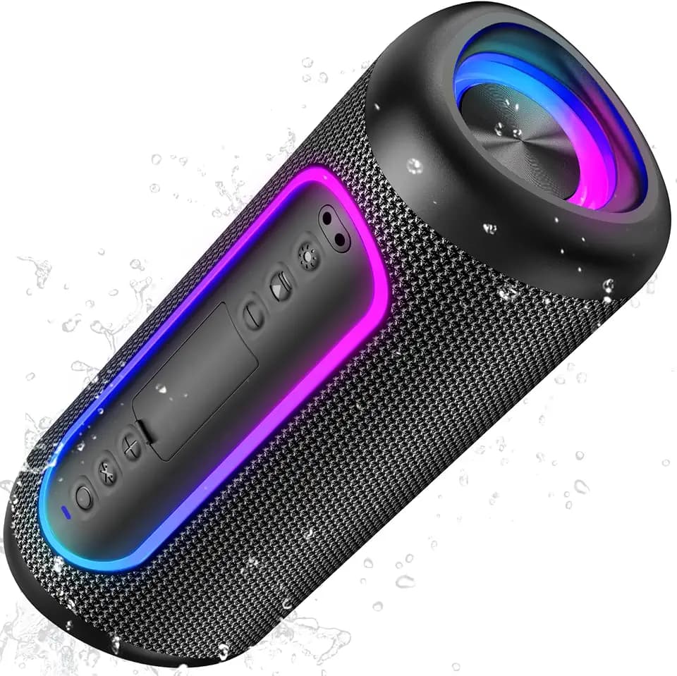 UOHHBOE Bluetooth Lautsprecher 30W Dual Stereo, Musikbox, 30H Akku