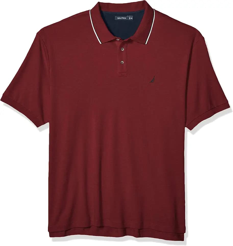 Nautica Men's Classic Fit Short Sleeve Polo Shirt