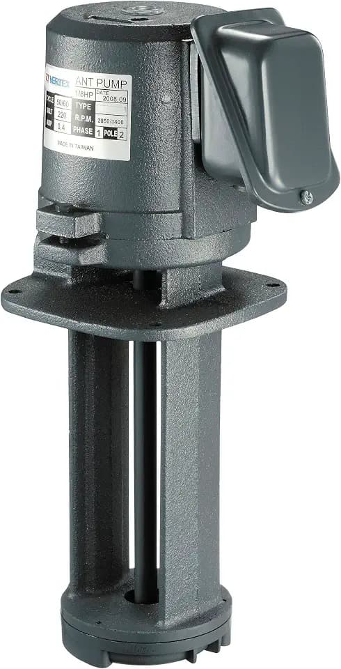 Vertex 3012-8122 1/8 HP Deep Under Water Coolant Pump, 110V/1 Phase