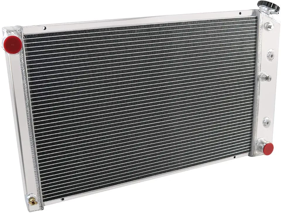 4 Rows Core Radiator Compatible for Chevy Camaro 1970-1981/ Monte Carlo 1980-1987 G-Body Oldsmobile Cutlass/Pontiac Grand Prix All Aluminum
