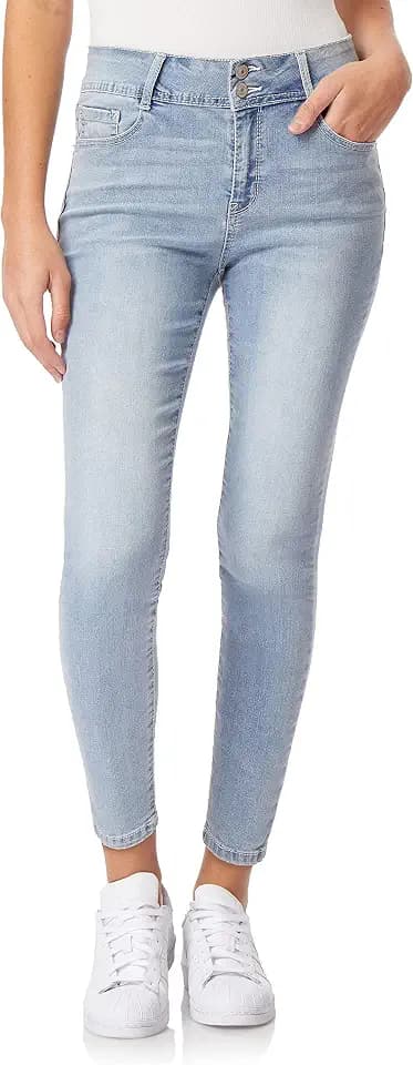 WallFlower Women's Luscious Curvy Flirty Skinny Jeans, Sizes 0-24