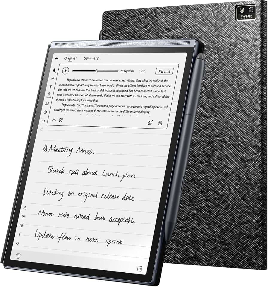 iflytek AINOTE Air 2 Bundle with Black Folio Case