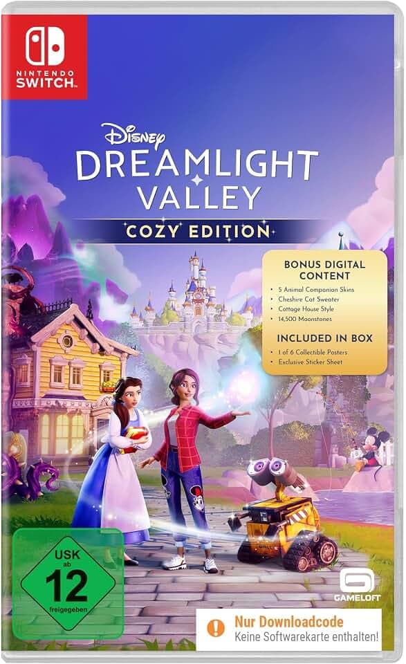 Disney Dreamlight Valley: Cozy Edition (Download-Code in der Box!) - Switch
