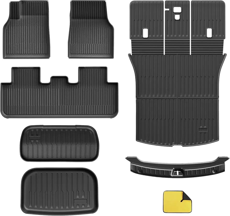 Floor Mats for 2025-2026 Tesla Model Y Juniper Accessories, Not Standard