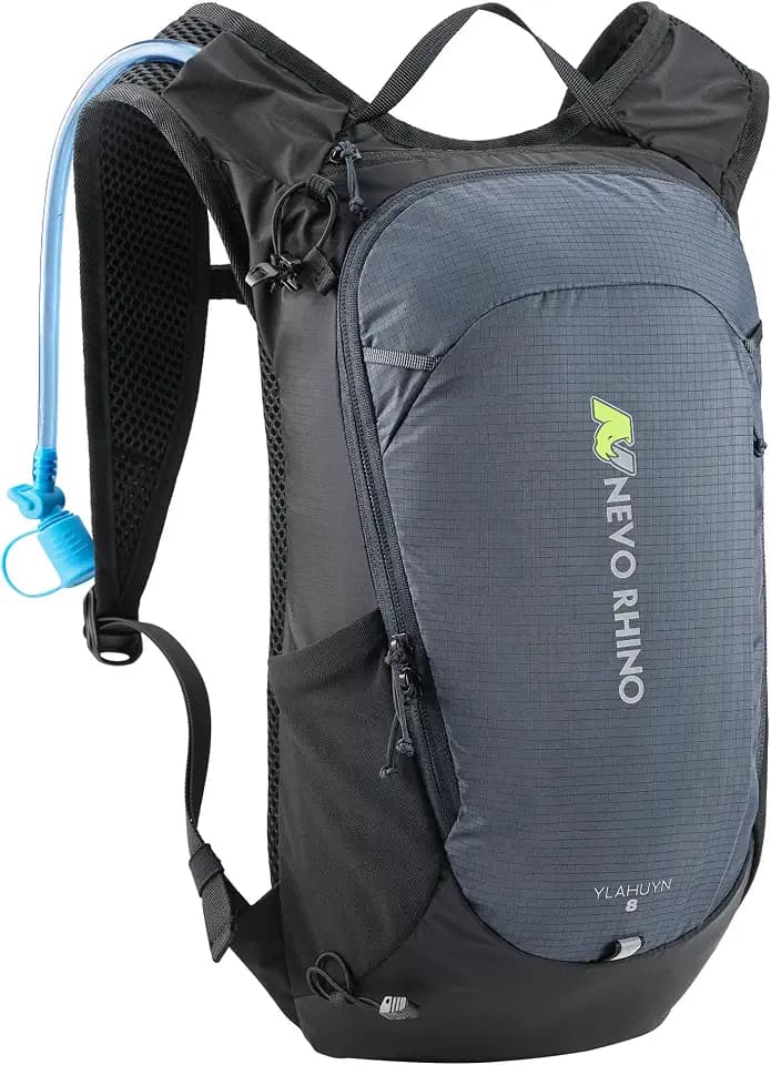 N NEVO RHINO Hydration Backpack, Insulated Water Pack with 2L Water Bladder
