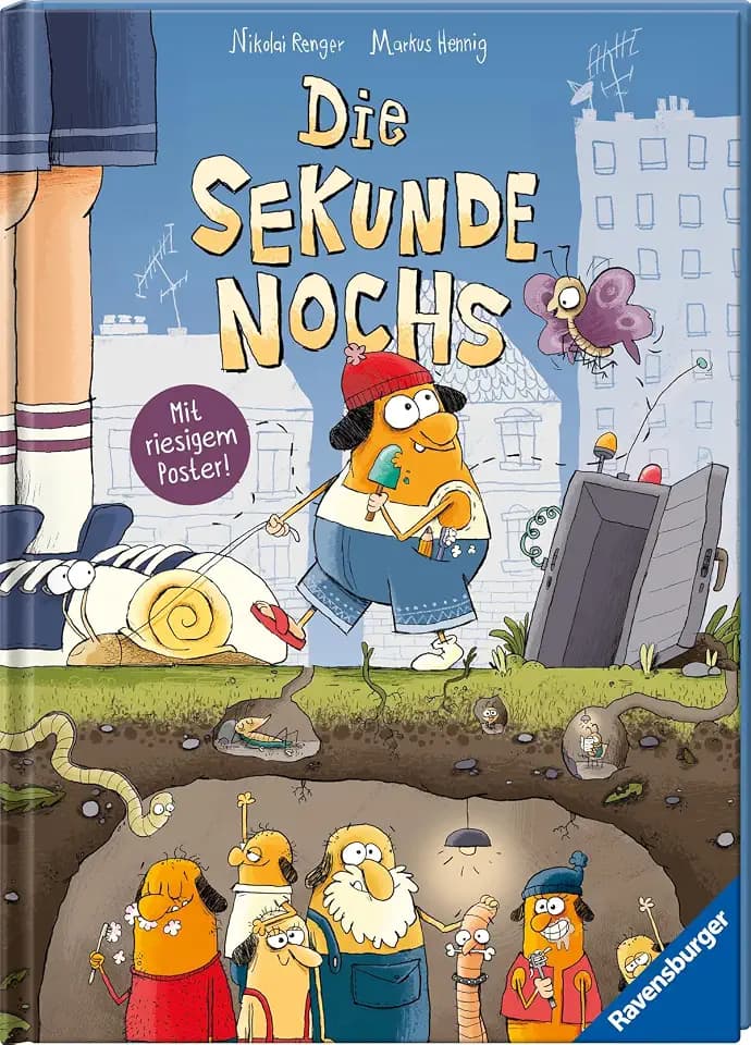 Die Sekundenochs - Kinderbuch ab 3 Jahre, Bilderbuch, Vorlesebuch