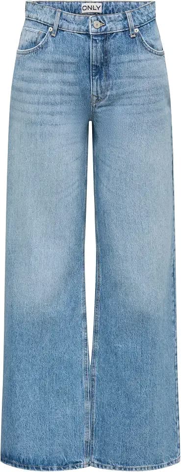 ONLY Damen Onlcharli Reg Wide DNM Dot760 Noos Onlcharli Reg Wide DNM Dot760 Noos