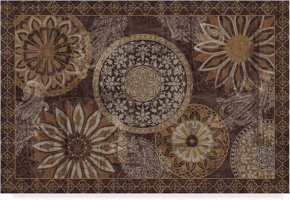 Trademark Fine Art Inspired India Dark by Pela Studio, 16x24-Inch