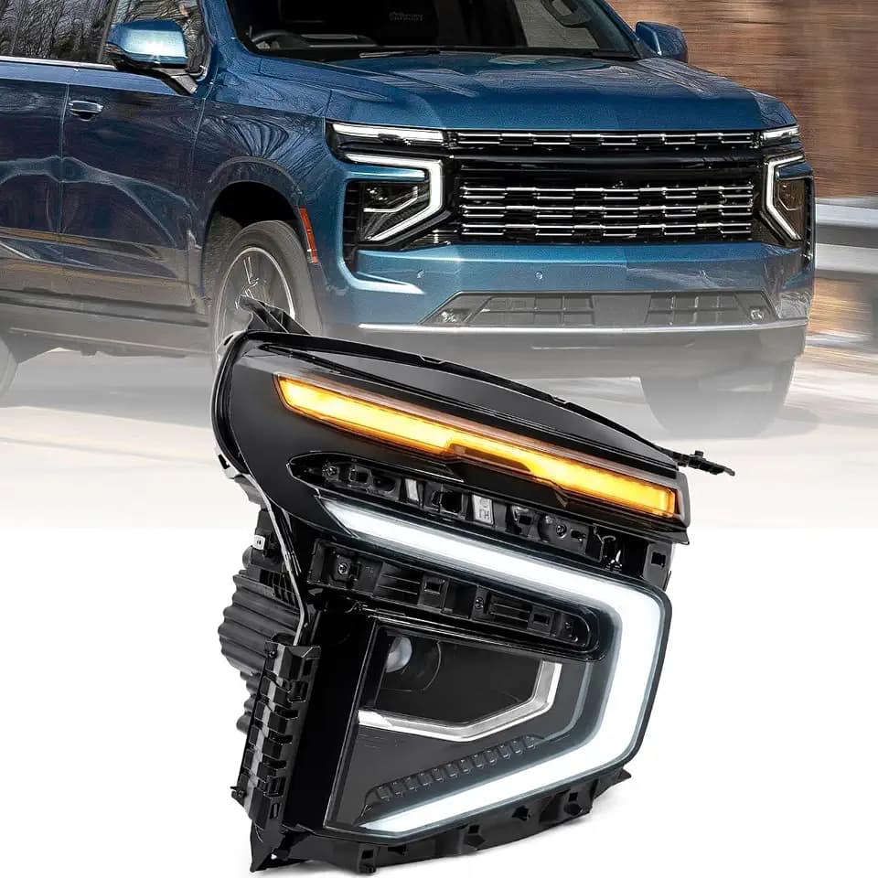 Headlight for Chevy Suburban/Tahoe w/Animation 2025-2026 RH
