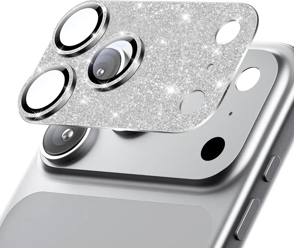 Hoerrye for iPhone 17 Pro Camera Lens Protector - 12FT Shatterproof