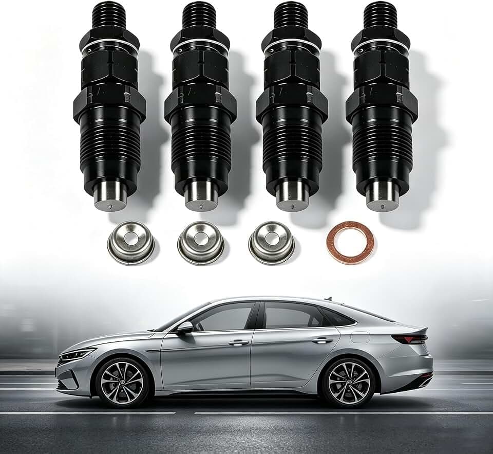 4PCS 131406490 Fuel Diesel Injector Fits for Engine 104-22 403C-15 404C-22 404C-22T 404D-22 404D-22T 404F-22 404F-22T
