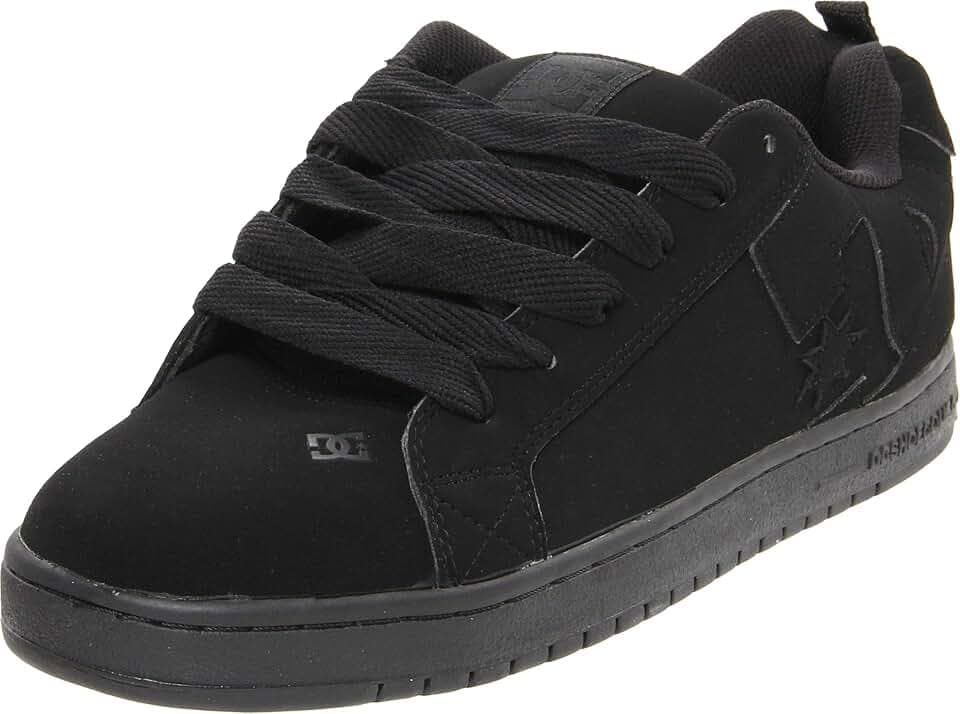 DC Mens Court Graffik Casual Low Top Skate Shoe SneakerSkate Shoe