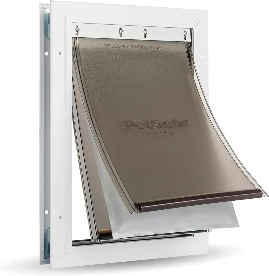PetSafe Energieeffiziente Aluminium Haustiertür, Groß
