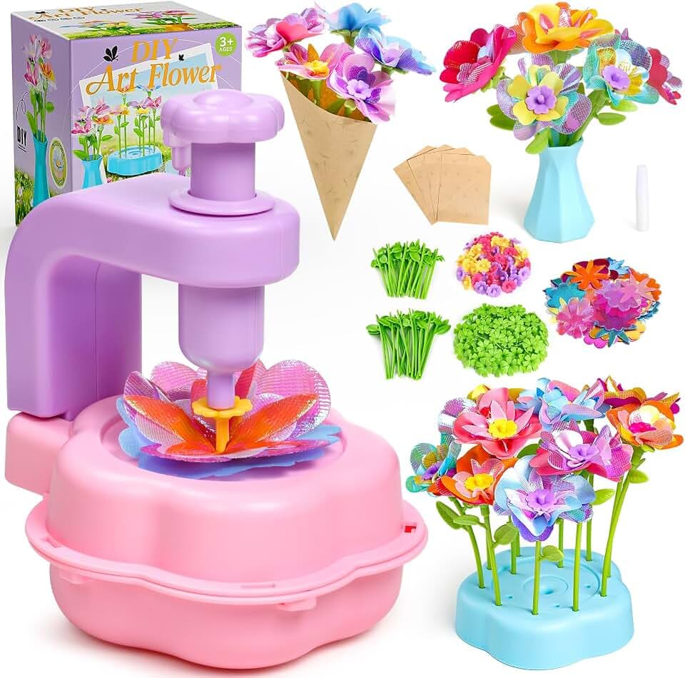 Scvcid Arts and Crafts for Girls Aged 3-12, Includes Extra Accessory Set