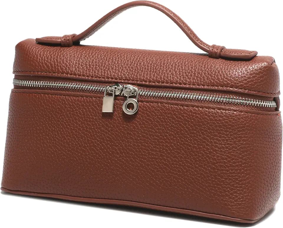 Rejolly Crossbody Bag for Women Small Top-Handle Leather Pouch Purse Shoulder Handbag
