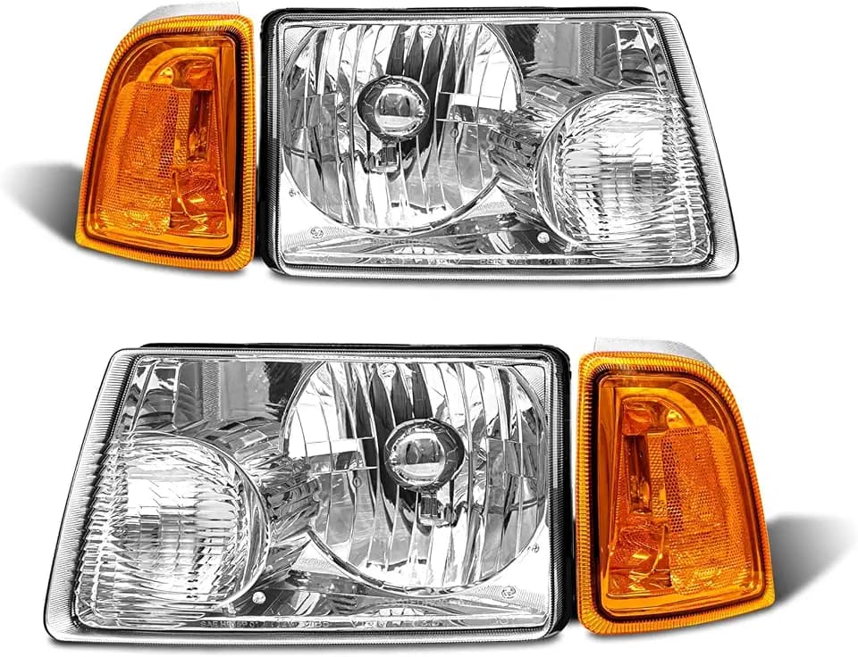 for 2001-2011 Ford Ranger Halogen Headlight W/O Bulbs