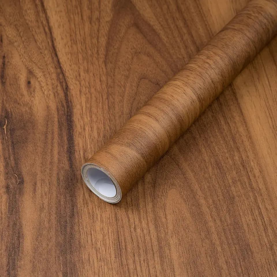 Wood Contact Paper Peel and Stick Thicken Vintage Wood Grain Wallpaper