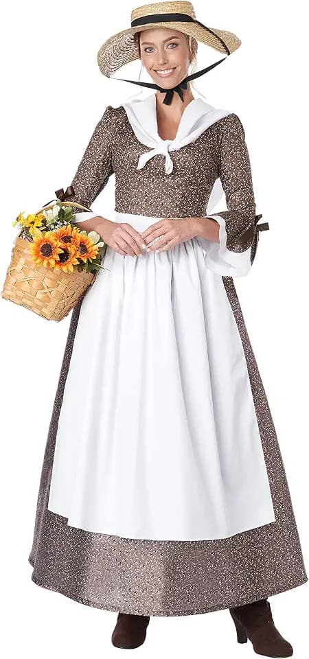 California Costumes Women's American Colonial Dress