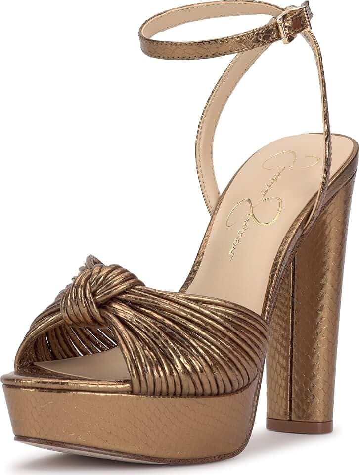 Jessica Simpson Women's Immie Ankle Strap Platform Sandal