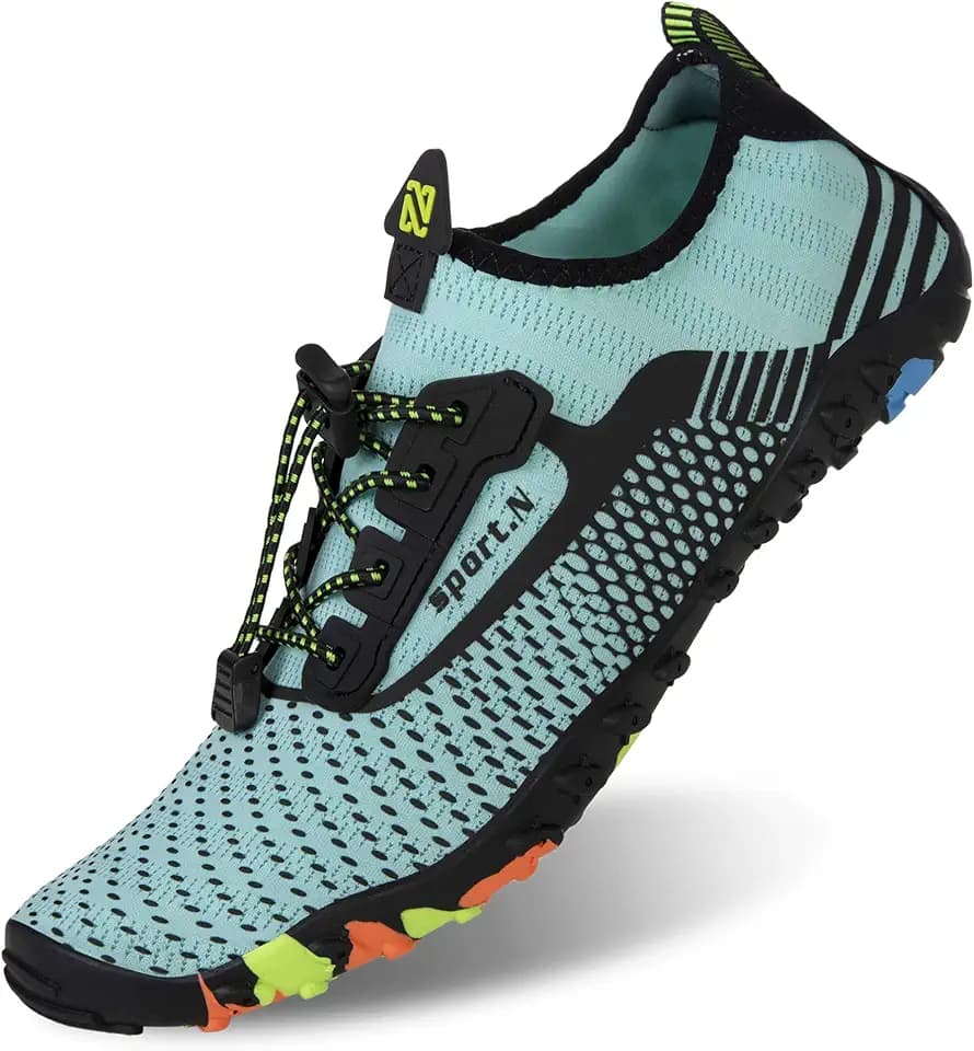 IceUnicorn Strandschuhe Badeschuhe Damen Herren Schwimmschuhe Aquaschuhe Sommer Schnell Trocknend Surfschuhe