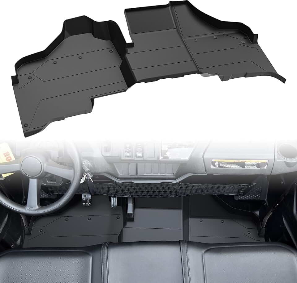 SAUTVS Front Floor Mat for Honda Pioneer 1000 3p 5p 2016-2025/1000-6 2023+