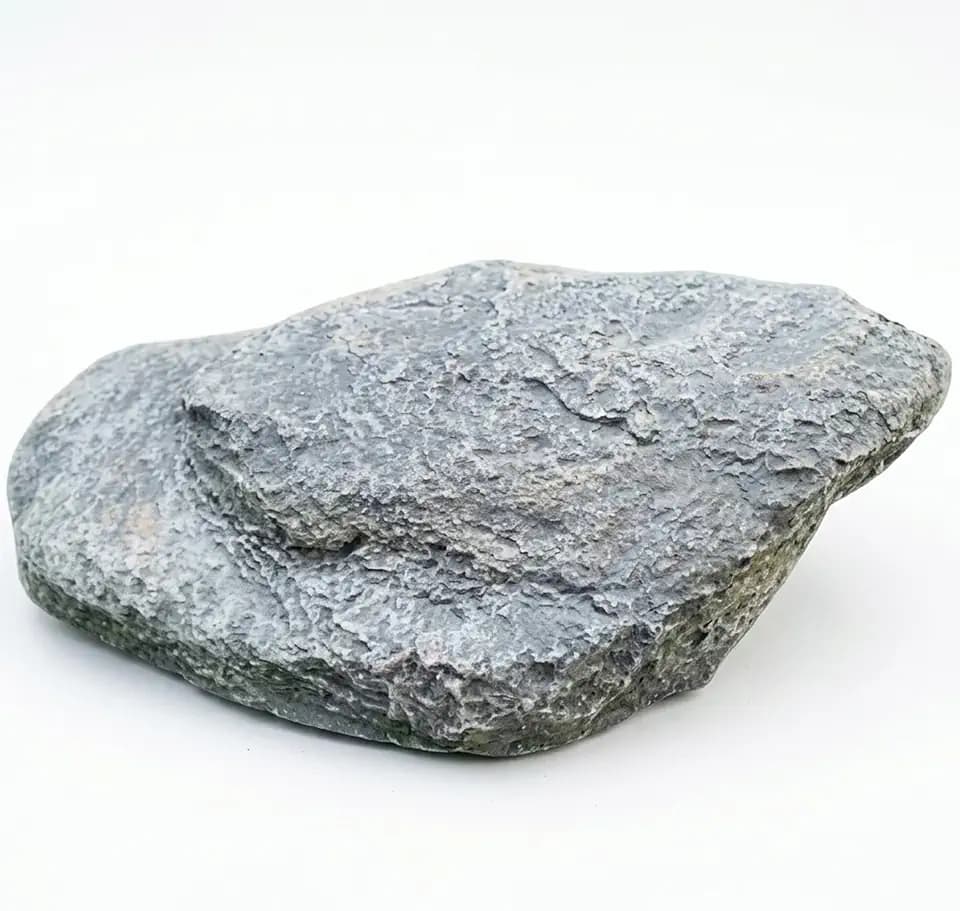Artificial Rock Cover – Weather-Resistant Fiberglass Garden Landscape Utility Concealer Slate Gray Finish for Pumps, & Irrigation Systems, Crown