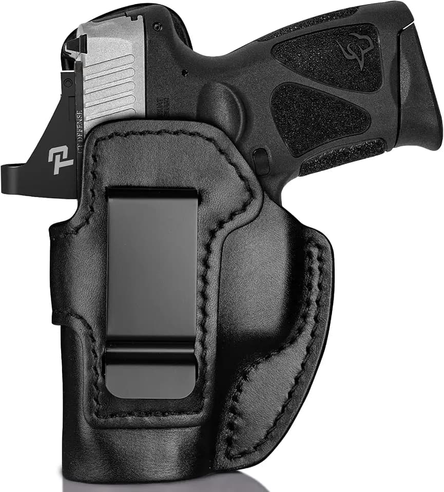 IWB Leather Holster for Taurus G3C/G2C/G2S, Optic-Ready Concealed Carry