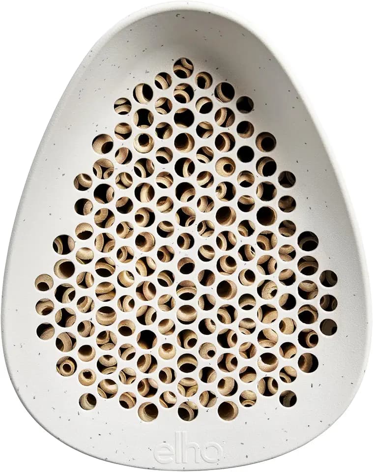 Elho Essential Bienenhotel 18cm - Fibrous Grey