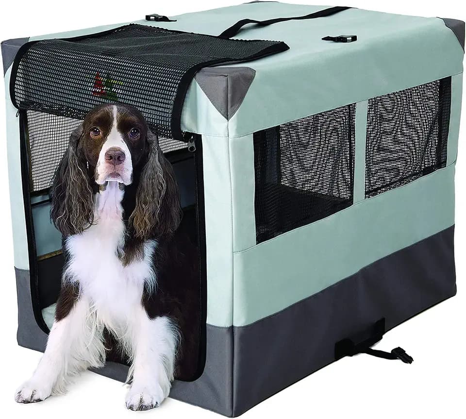 MidWest Canine Camper 36" Portable Soft-Sided Dog Tent Crate