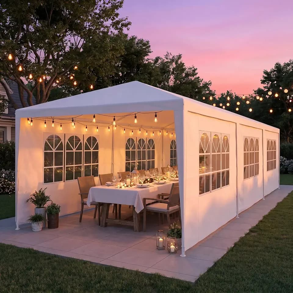Tooluck 10x30FT Party Tent, Large Outdoor Event Canopy Tents for Parties