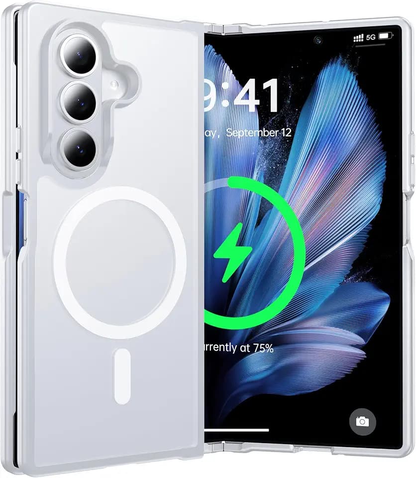 Magnetic for Samsung Galaxy Z Fold 7 Case [Compatible with MagSafe]