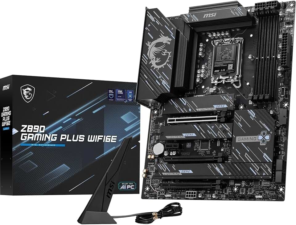 MSI Z890 Gaming Plus WIFI6E - LGA 1851 ATX Mainboard