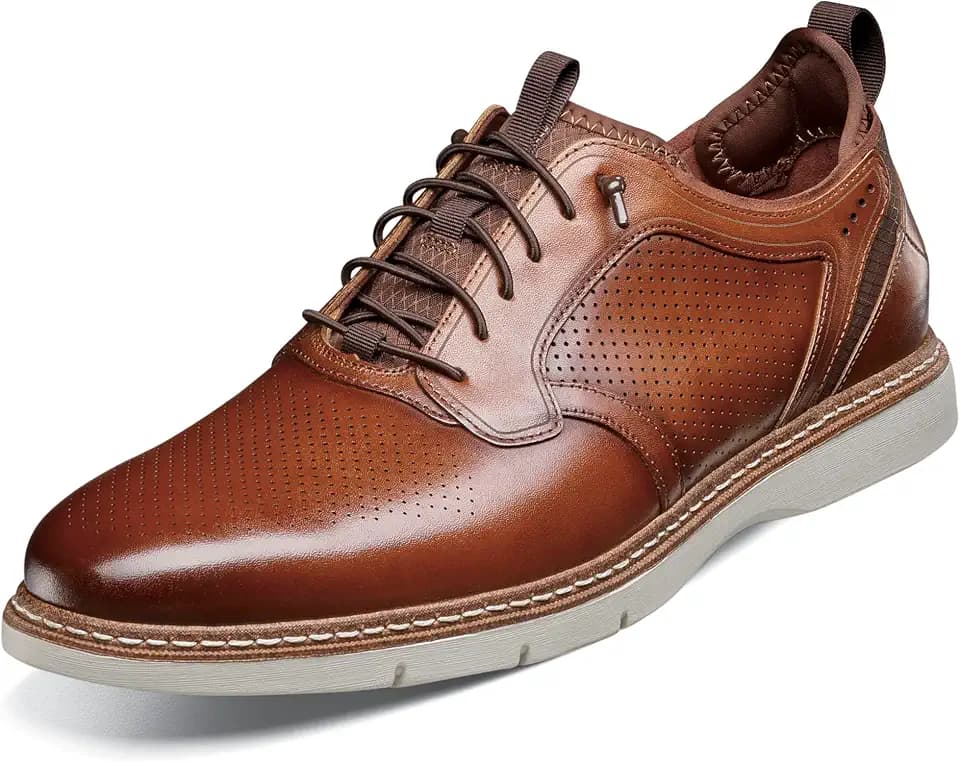 Stacy Adams Men's, Sync Plain Toe Elastic Lace Oxford
