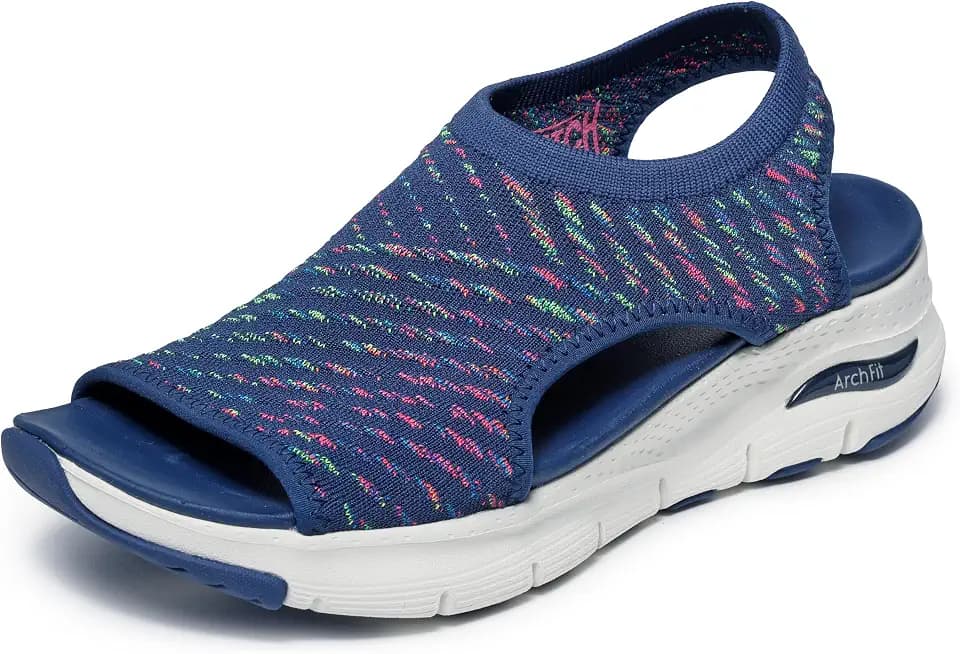 Skechers Damen Arch Fit - Catchy WaveFußgewölbe-Passform – Catchy Wave