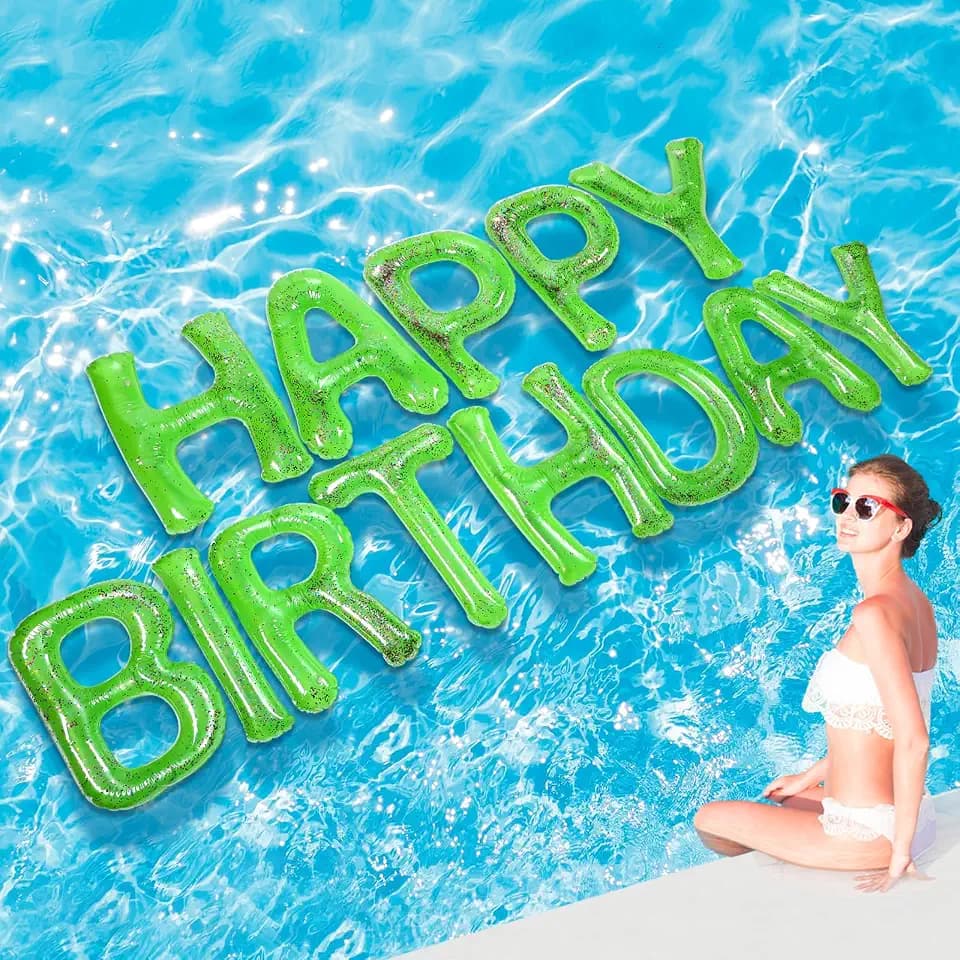 Shappy Happy Birthday Pool Floats Balloon