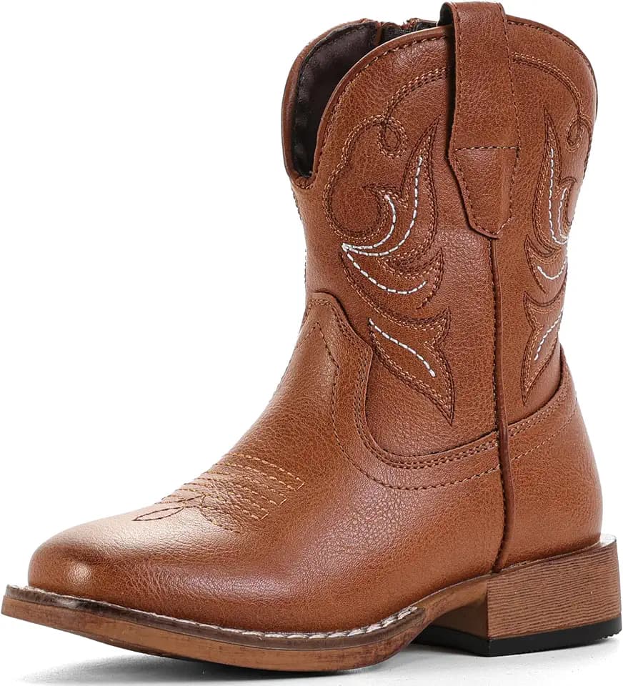 Girls Cowgirl Boots Toddler Boys Cowboy Boots for Kids