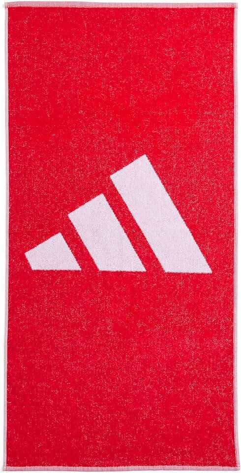 adidas Unisex-Erwachsenen-Badetuch, reines Rubinrot, keine Größe