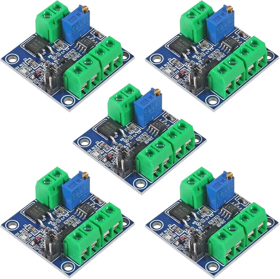 PWM to Voltage Module 0% -100% PWM Converted to 0-10V Voltage Suitable for Signal Interface Switching for PLC or Other Industrial Control(PWM-to-Voltage 0-10V) (5)