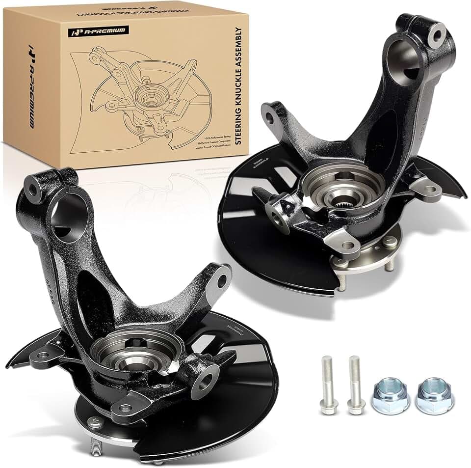 A-Premium Front Left & Right Steering Knuckle & Wheel Bearing Hub Assembly