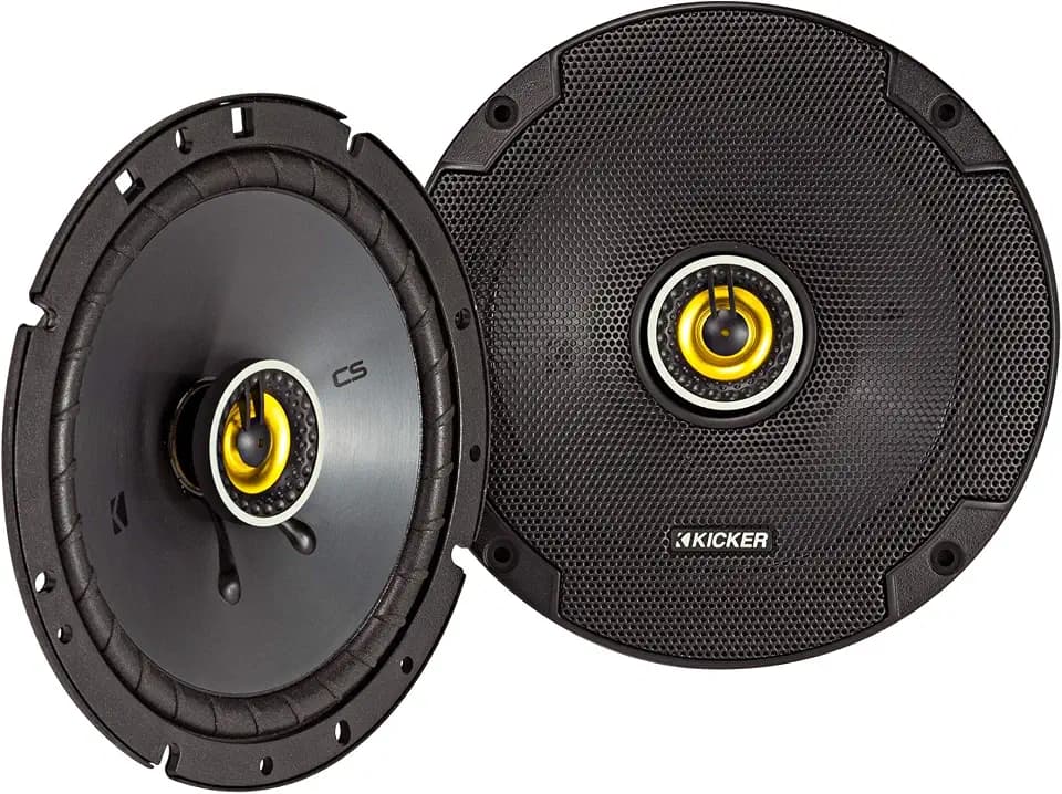 Kicker CSC674 (CSC674-46) - 16,5 cm 2-Wege-Lautsprecher mit 300 Watt (RMS: 100 Watt)