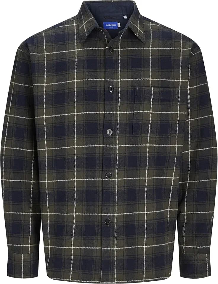 JACK & JONES Male Hemd Relaxed Fit Hemd