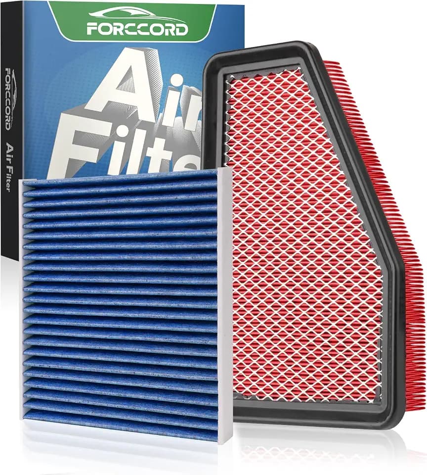 Cabin & Engine Air Filter Kit for Jeep Cherokee 2019-20 (L4 2.4L/V6 3.2L)