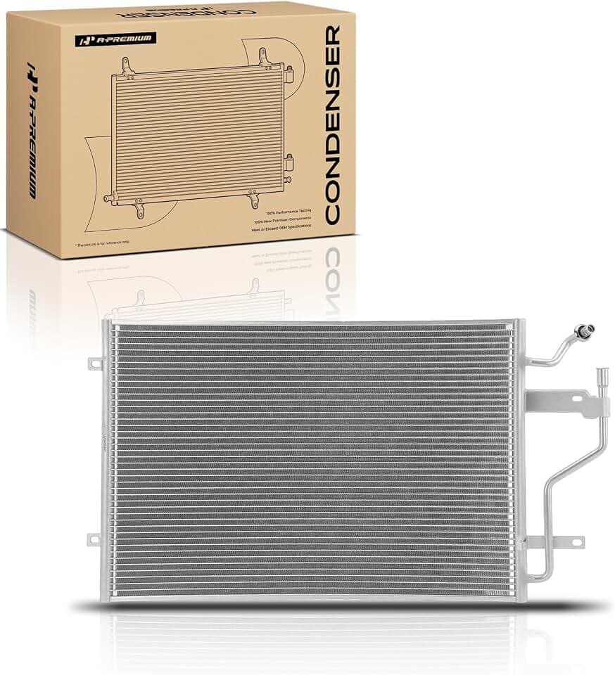 A-Premium Air Conditioning Condenser Compatible with Dodge