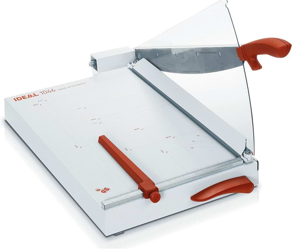 Papierschneider IDEAL 1046, 30 Blatt, Formate bis DIN A3, Made in Germany